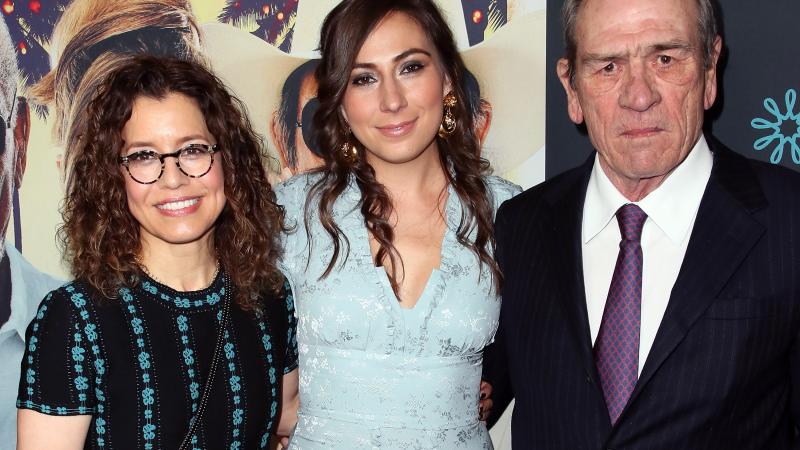 Tommy Lee Jones and daughter Victoria Jones