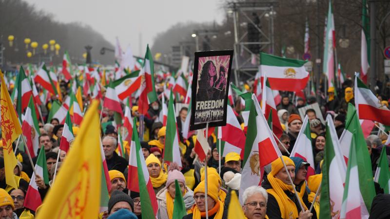 Iran government protests in Berlin
