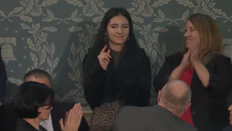 Detransitioner Sage Blair at State of the Union address