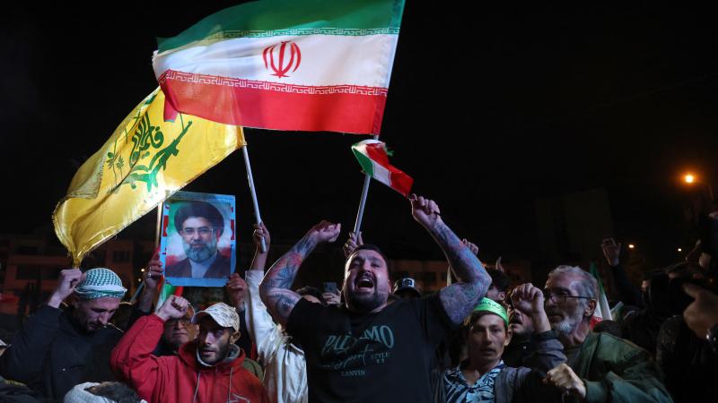 Iranians celebrate news of ceasefire