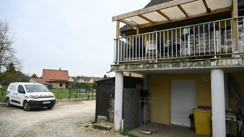 The parking lot where they boy had been held in a van since 2024