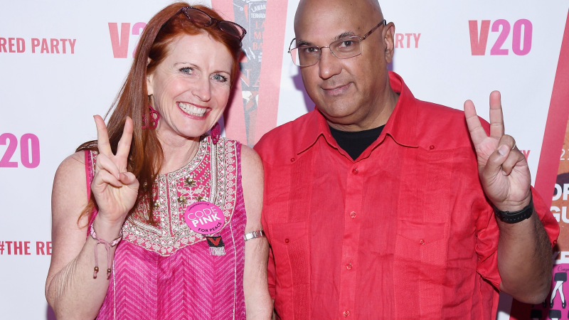 Jodie Evans and Roy Singham