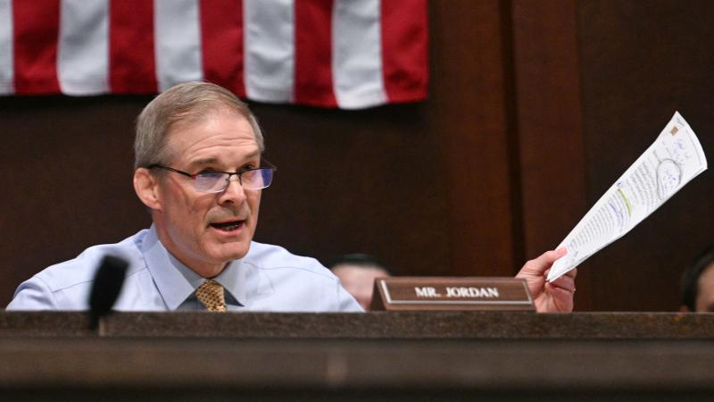 House Judiciary Chairman Jim Jordan (R-OH) speaks at panel. 