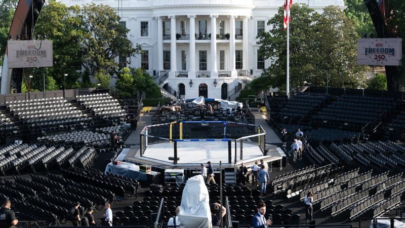 white house ufc
