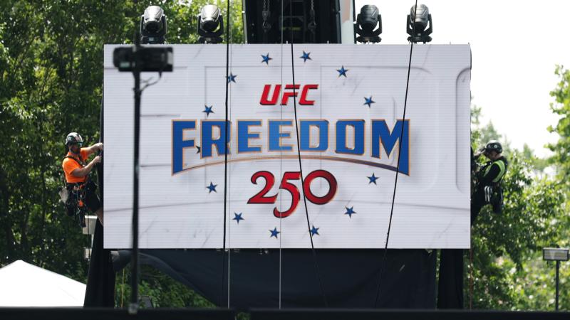 Preparation for UFC Freedom 250