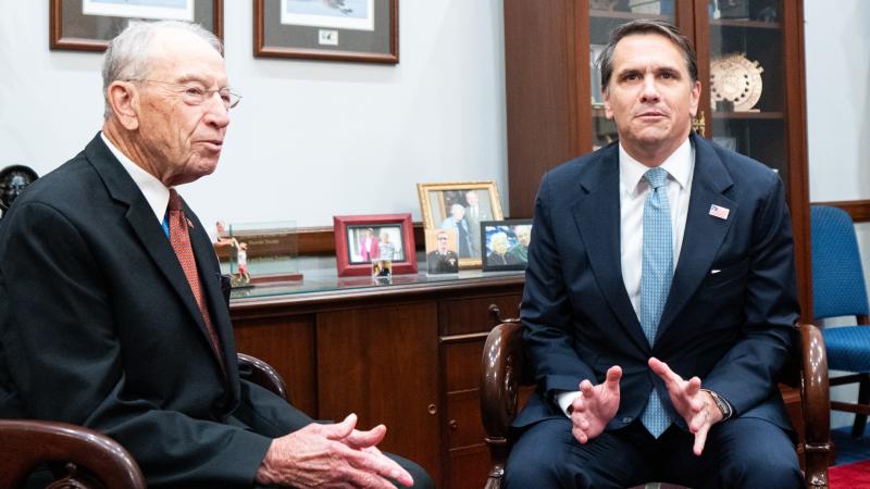 Todd Blanche, Chuck Grassley