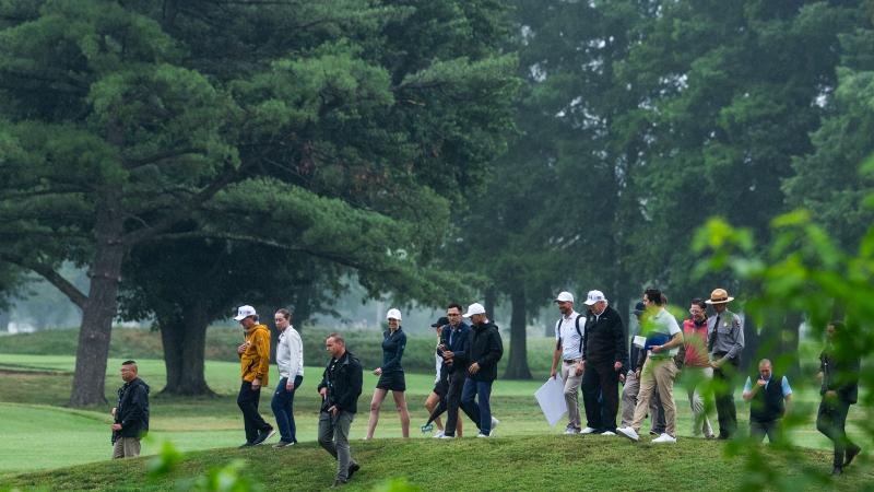 Trump at East Potomac Links