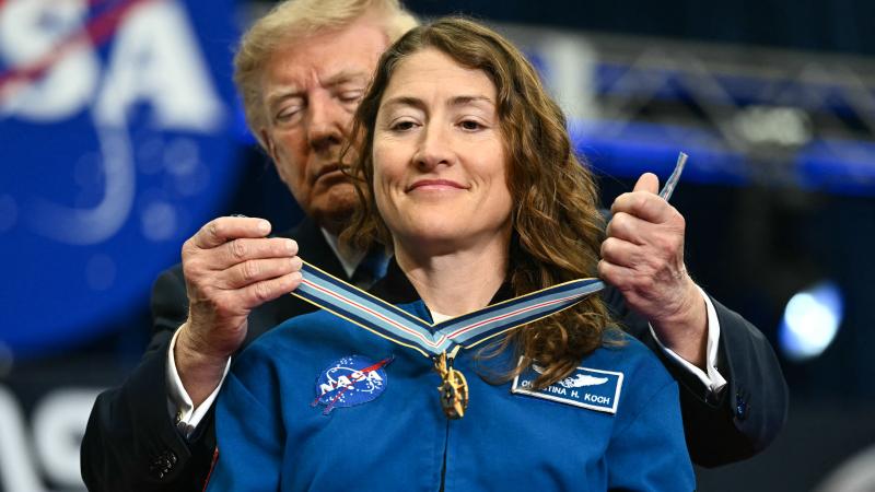Trump space medal of honor