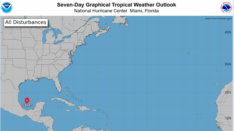 NOAA Isaias