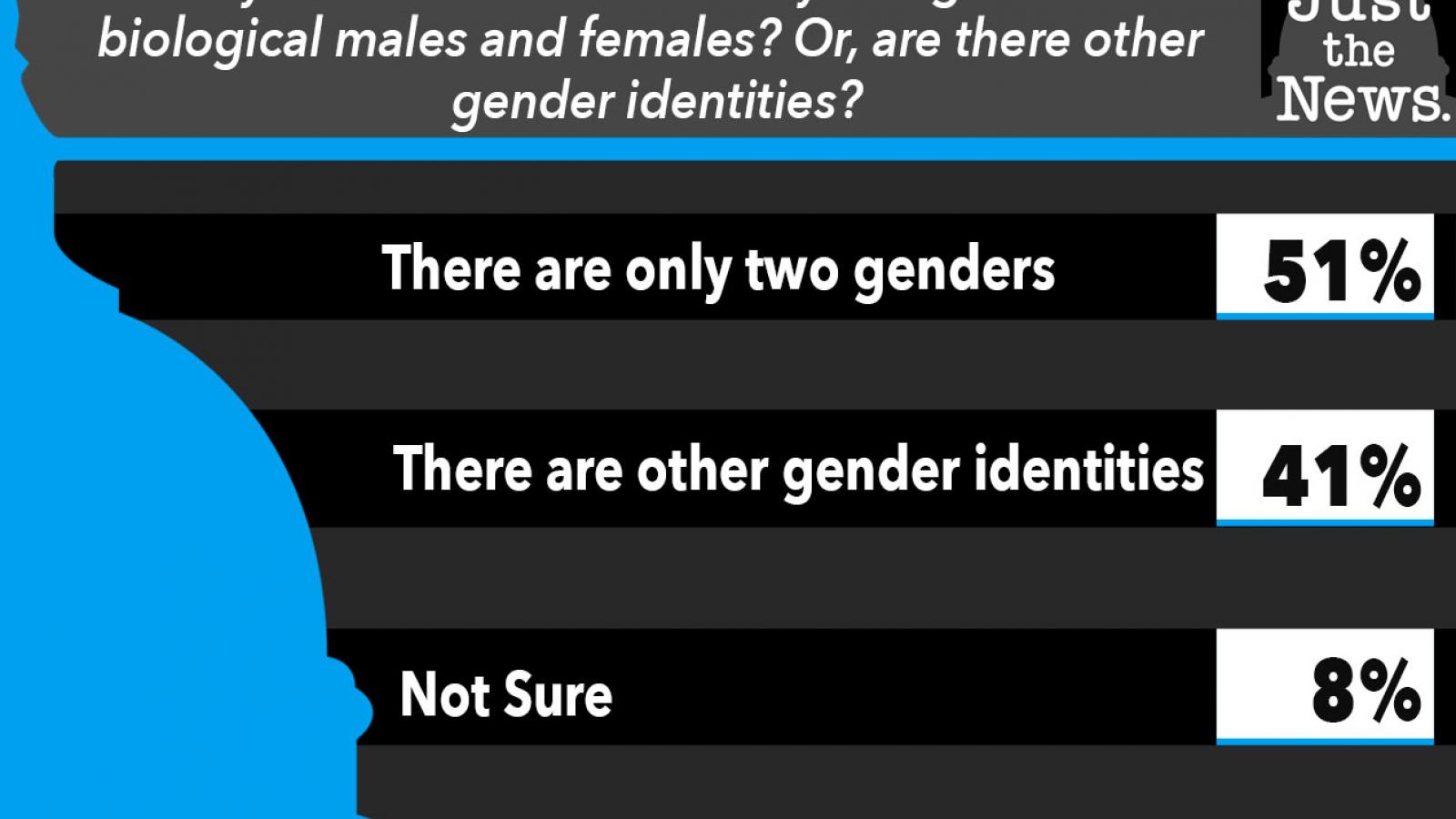 Just the News Poll, Do you believe there are only two genders?