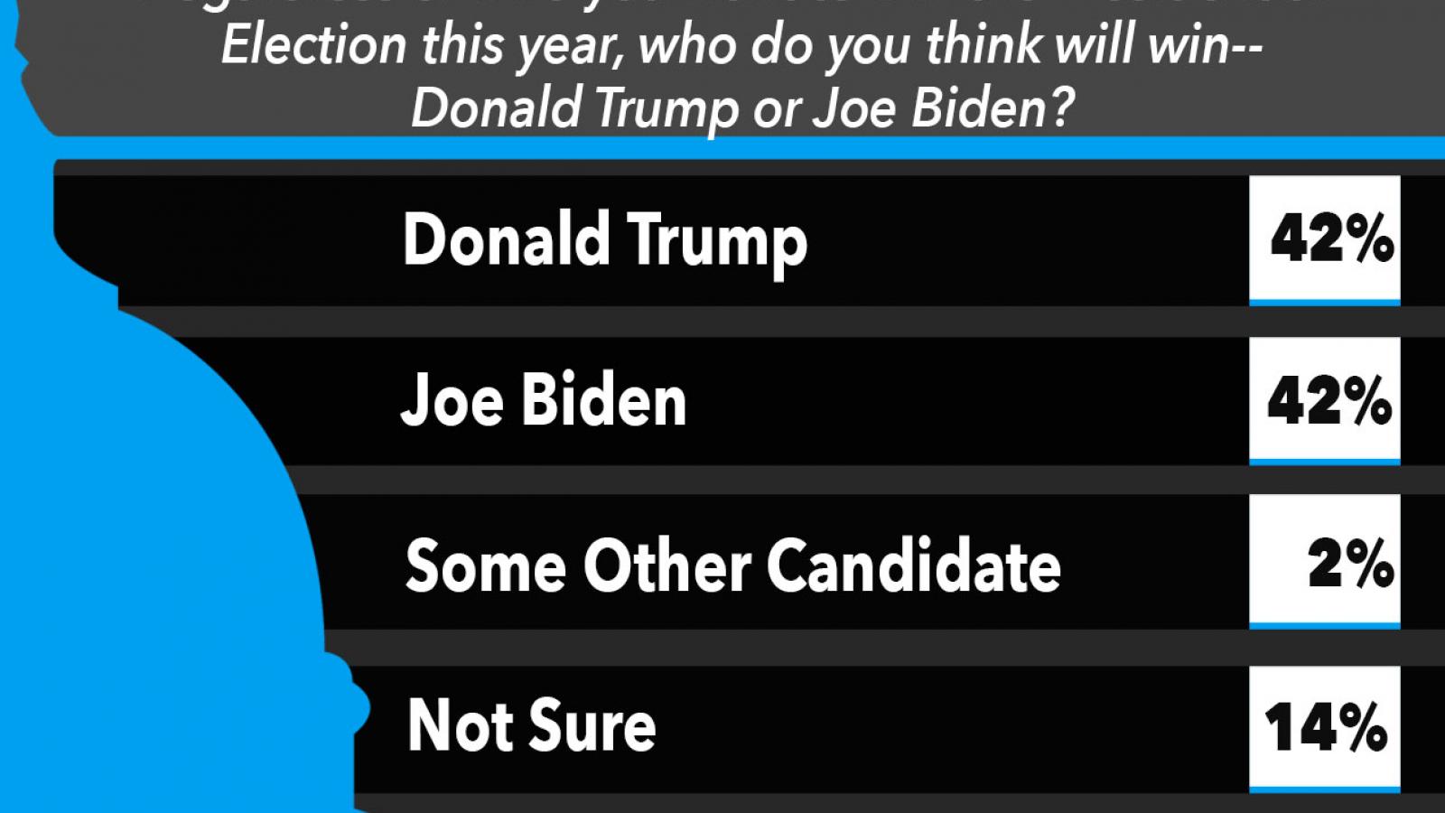 Just the News Poll, Who do you think will win the presidential election?