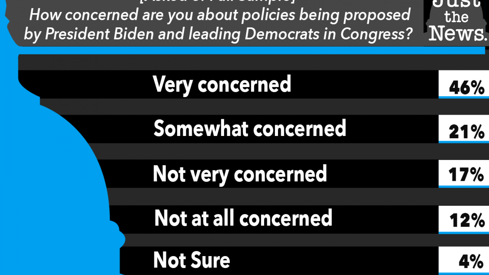 Just the News Poll, Concerned about Biden Policies