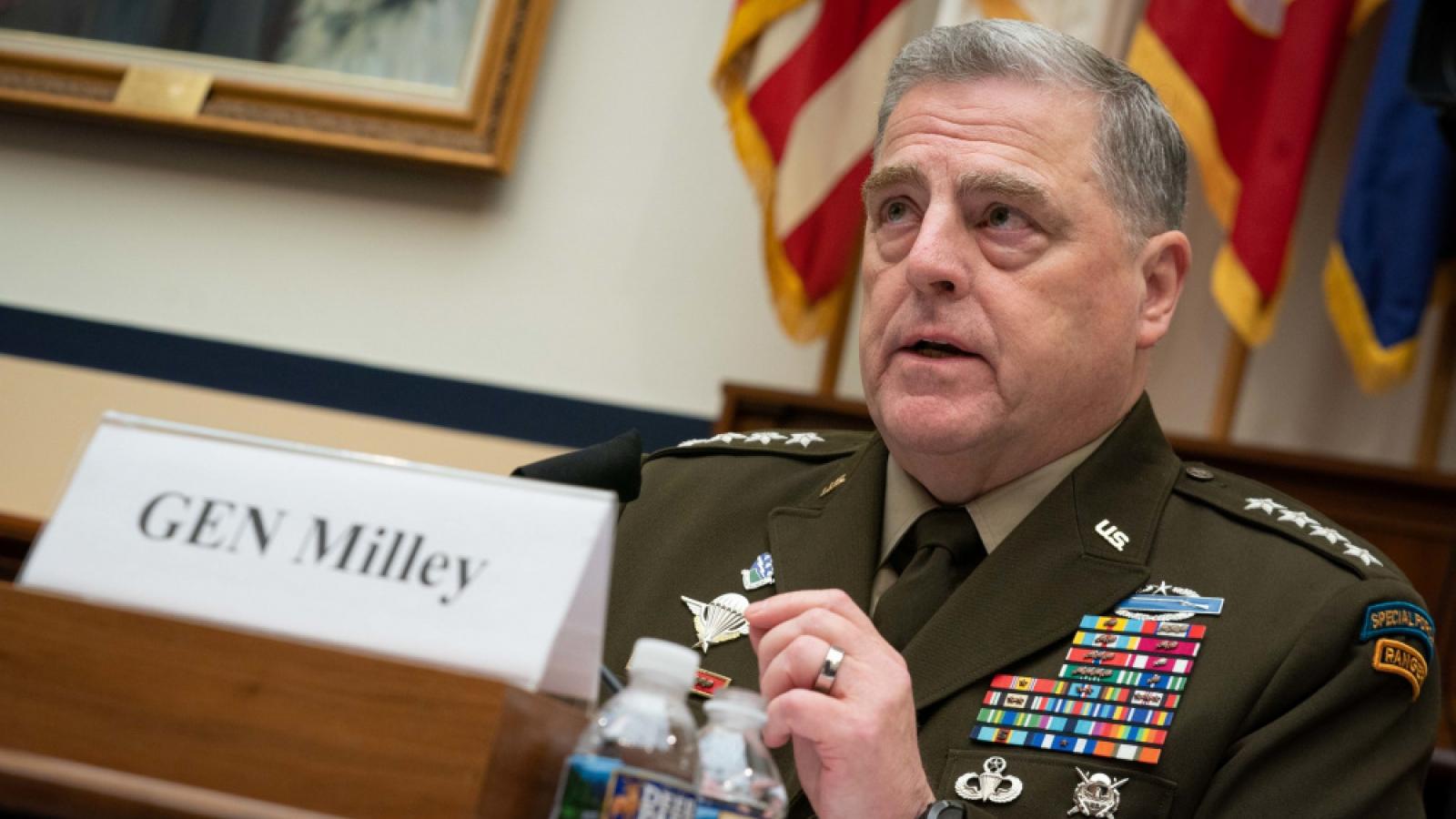 Gen. Mark Milley testifies on Capitol Hill