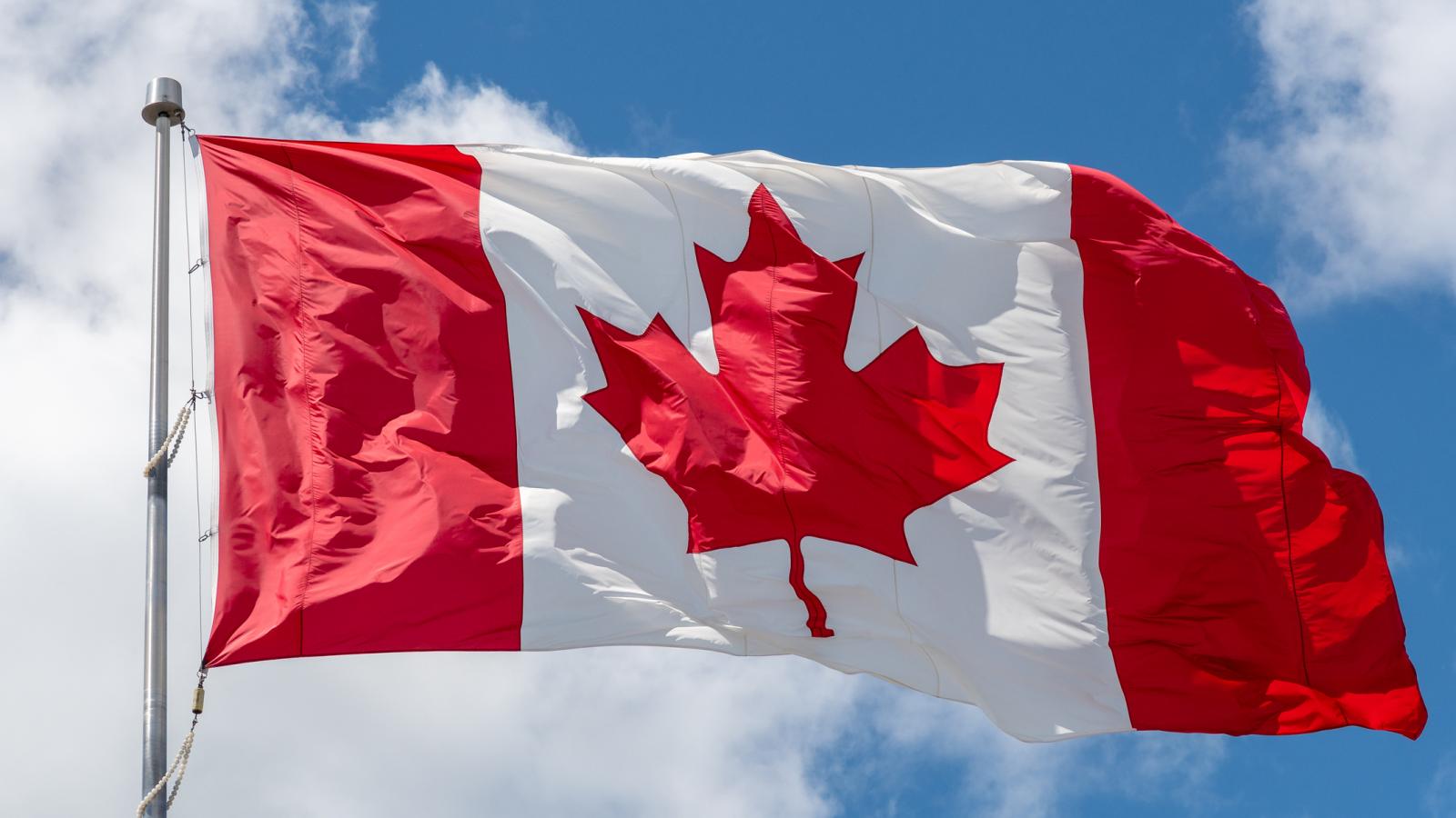 Canada flag.
