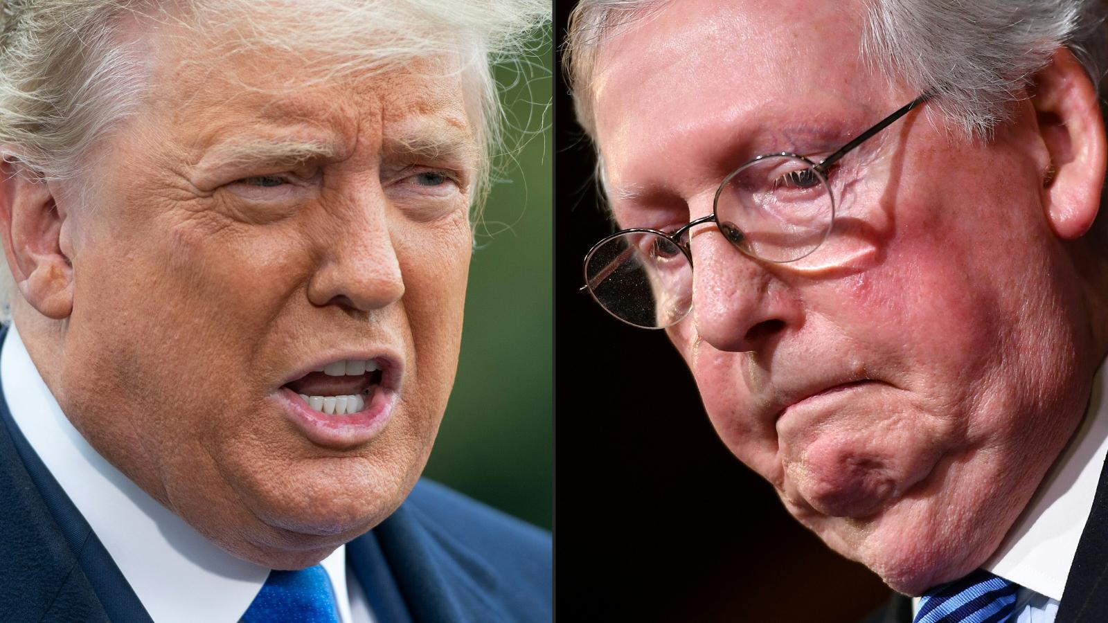 Donald Trump, Mitch McConnell