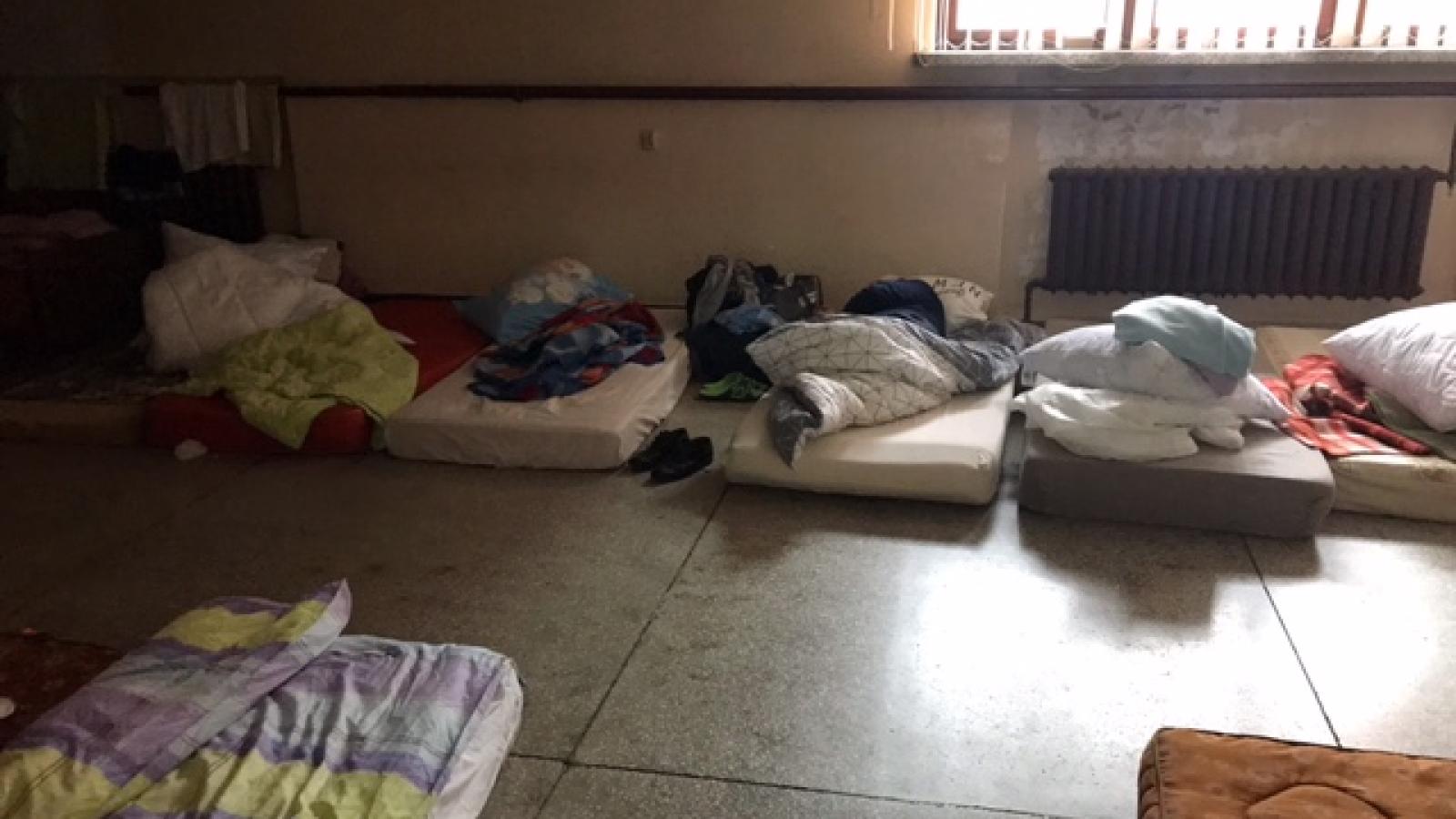 Refugees are housed in church's free rooms