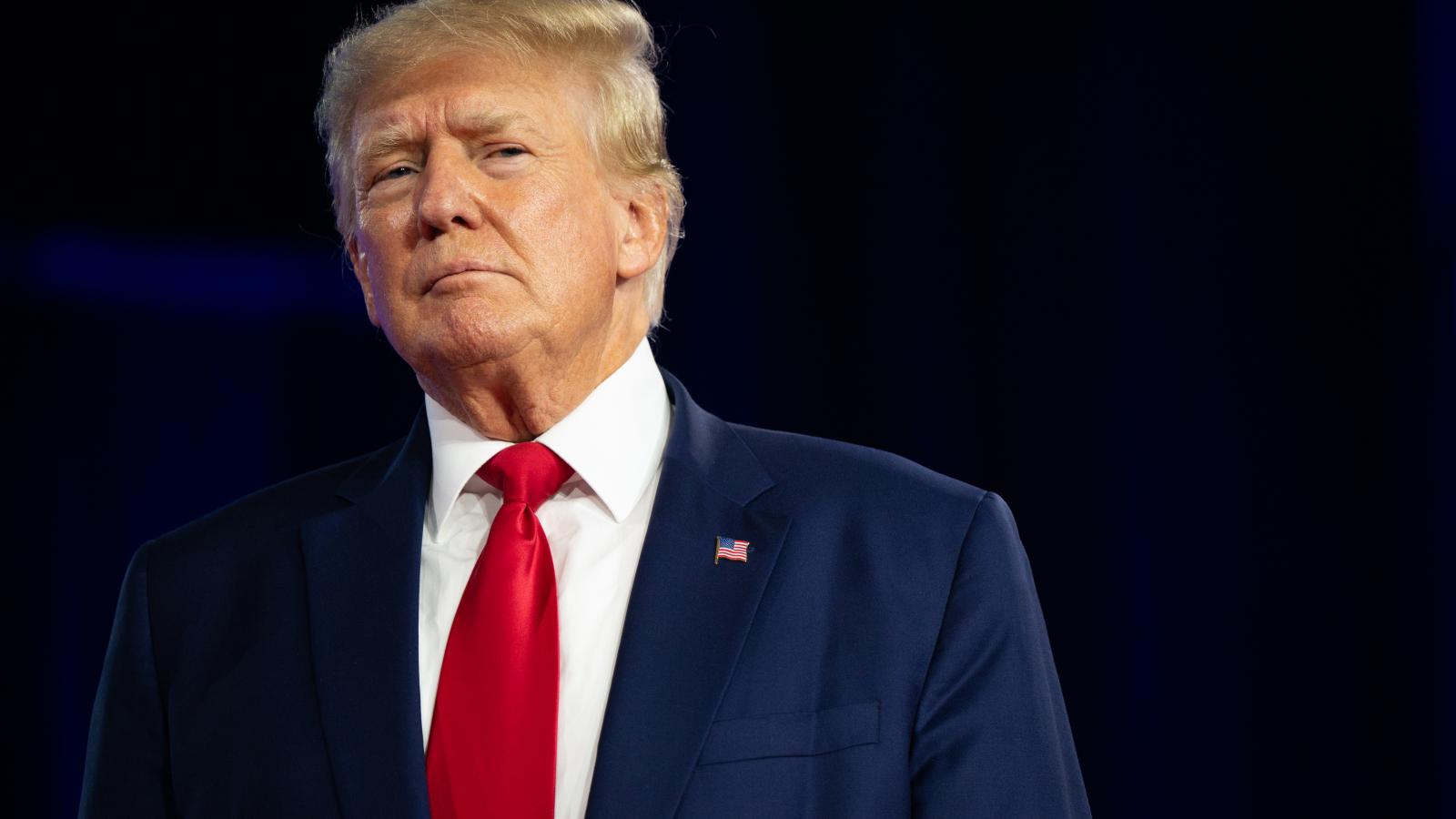 Donald Trump, Aug. 6, 2022, Dallas, Texas