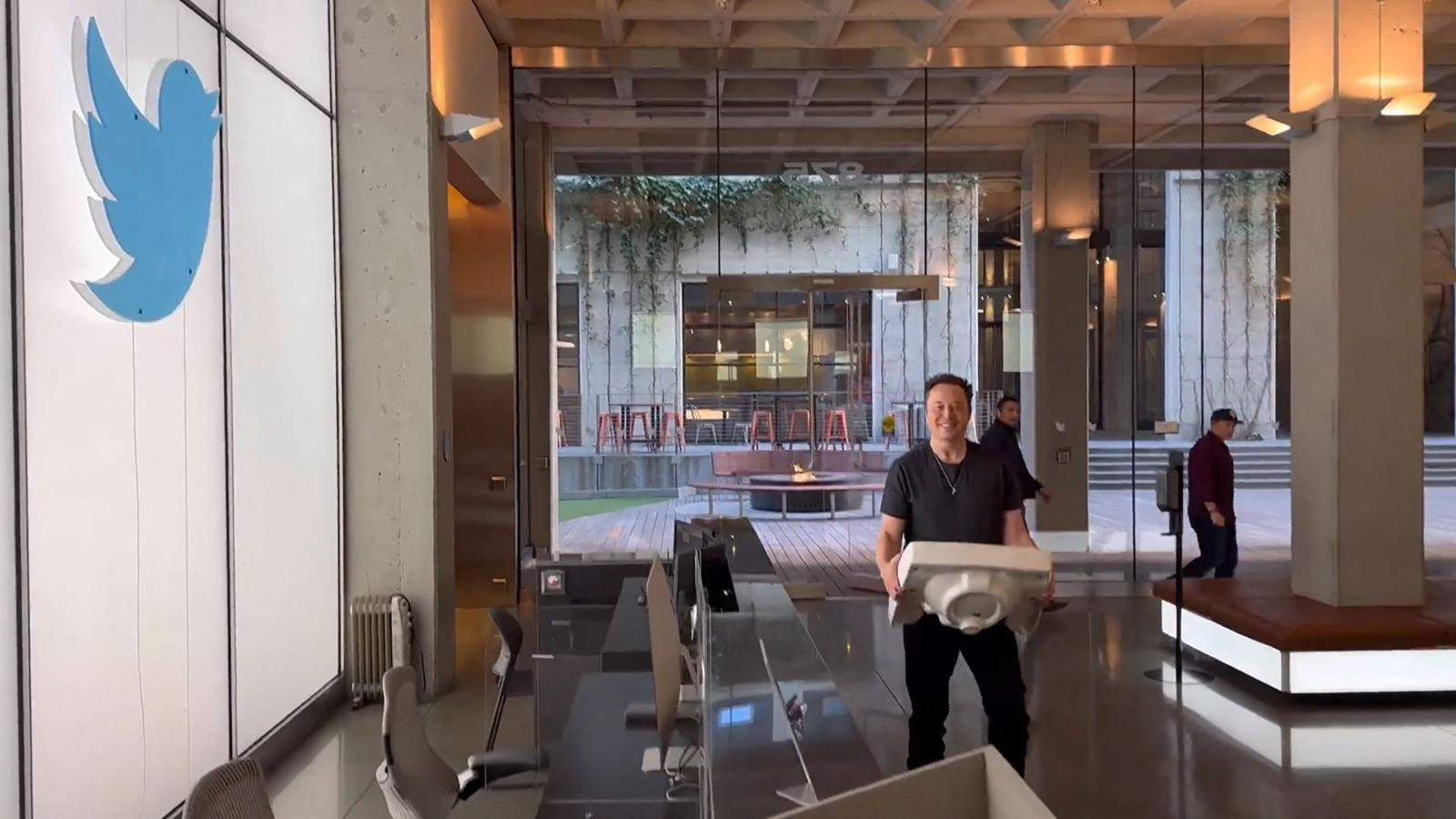Elon Musk, Oct. 26, 2022, San Francisco