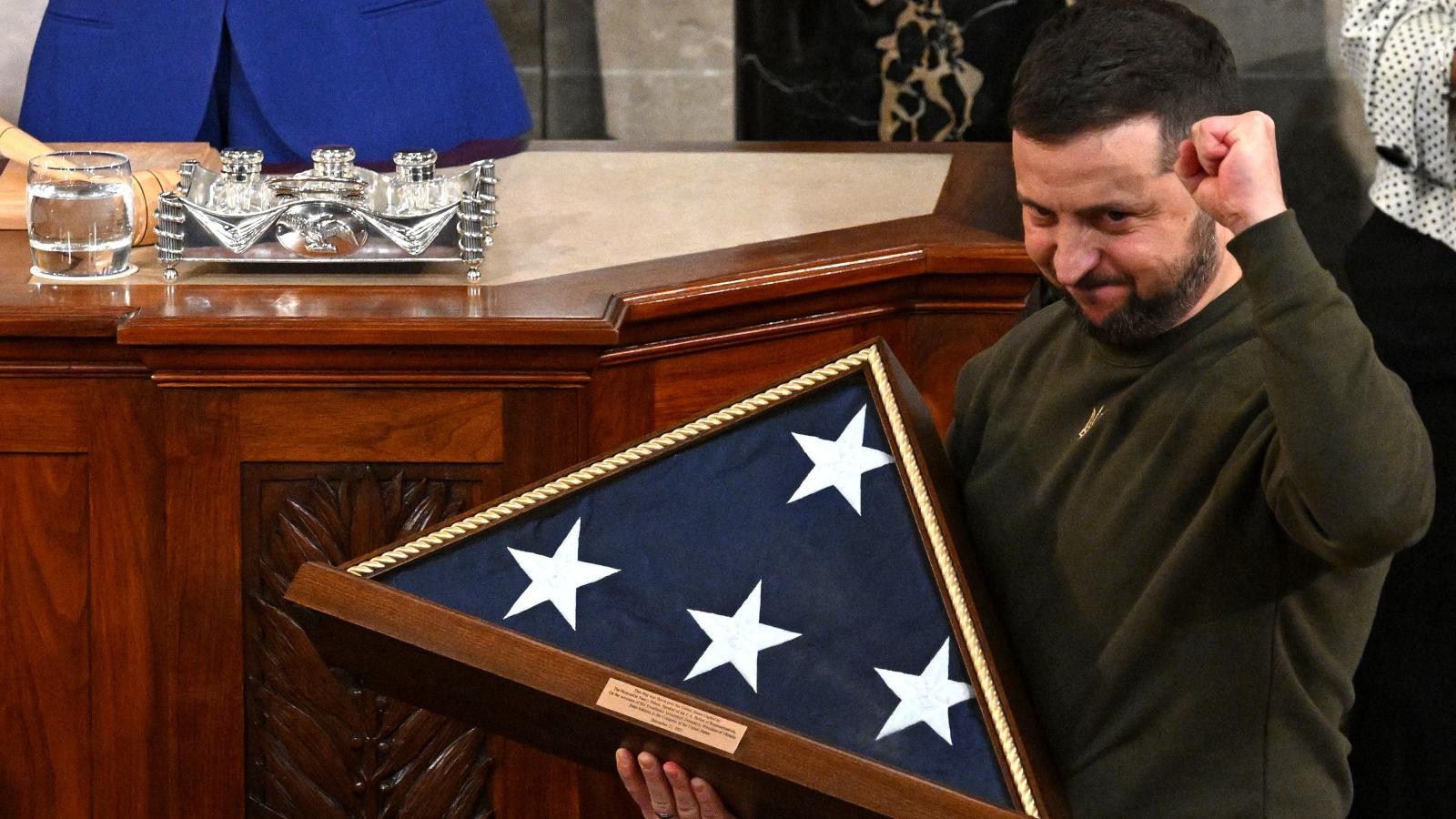 Volodymyr Zelensky, Washington, D.C., Dec. 21, 2022