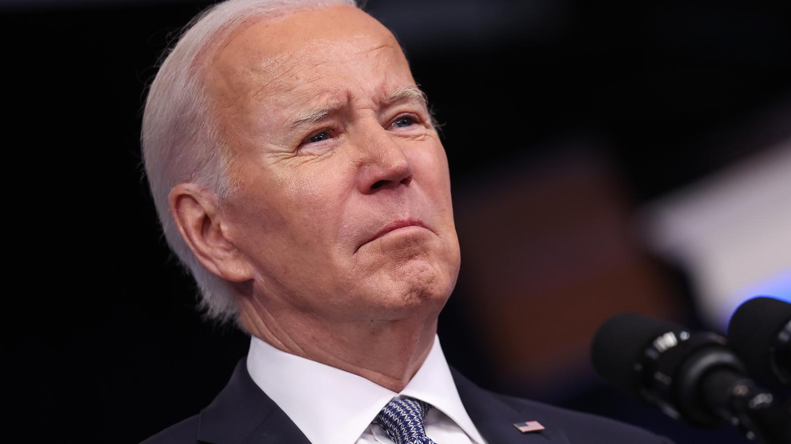 Joe Biden speaks during Jan.2023 Presser