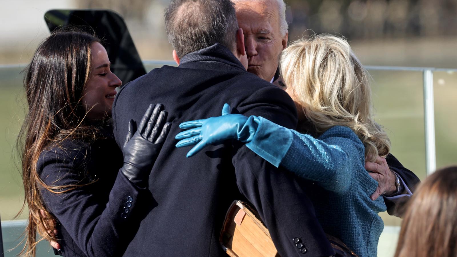 Joe Biden with family