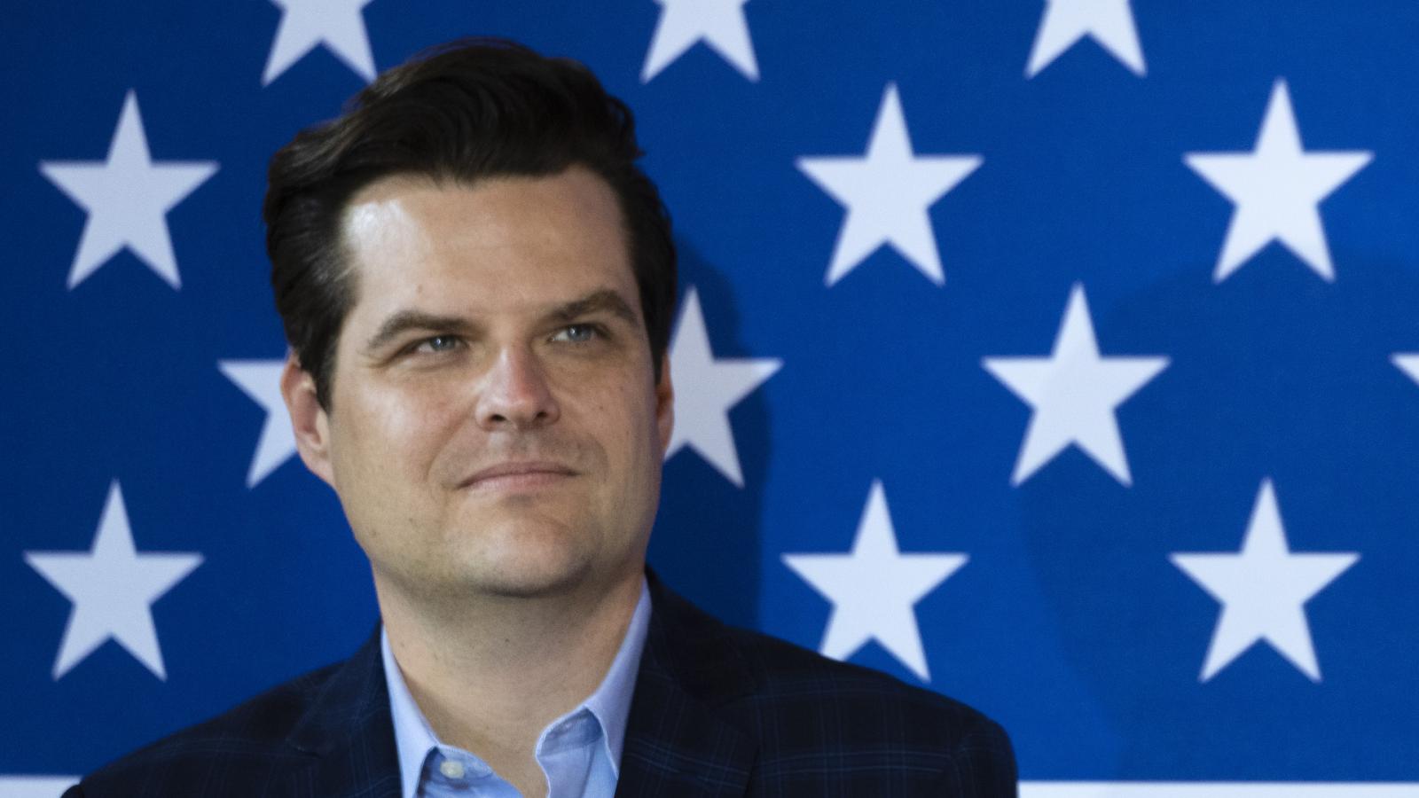 Matt Gaetz, April 30, 2022, Newark, Ohio
