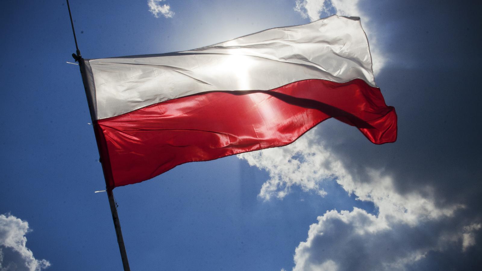 Poland's national flag