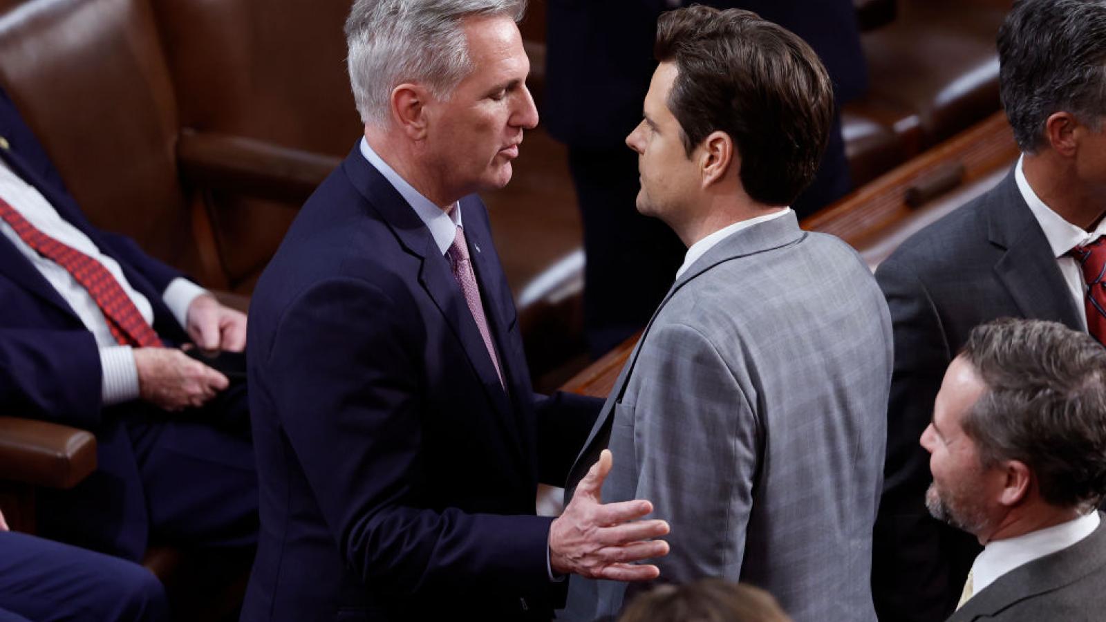 McCarthy and Gaetz