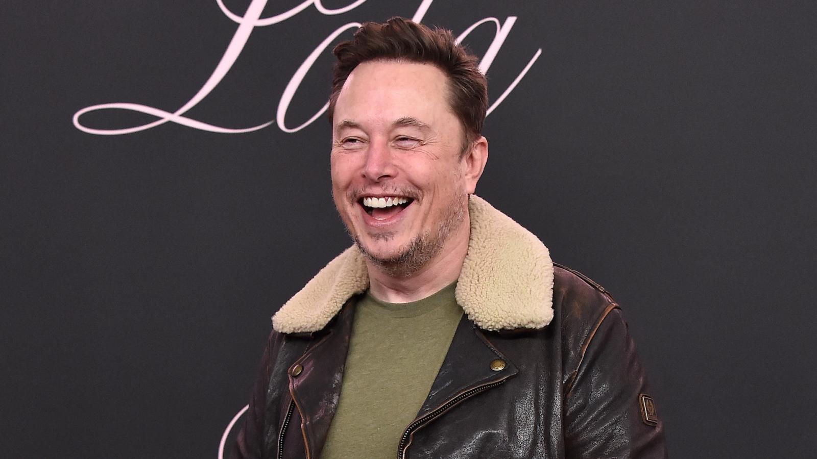 Elon Musk, Feb. 3, 2024, Los Angeles