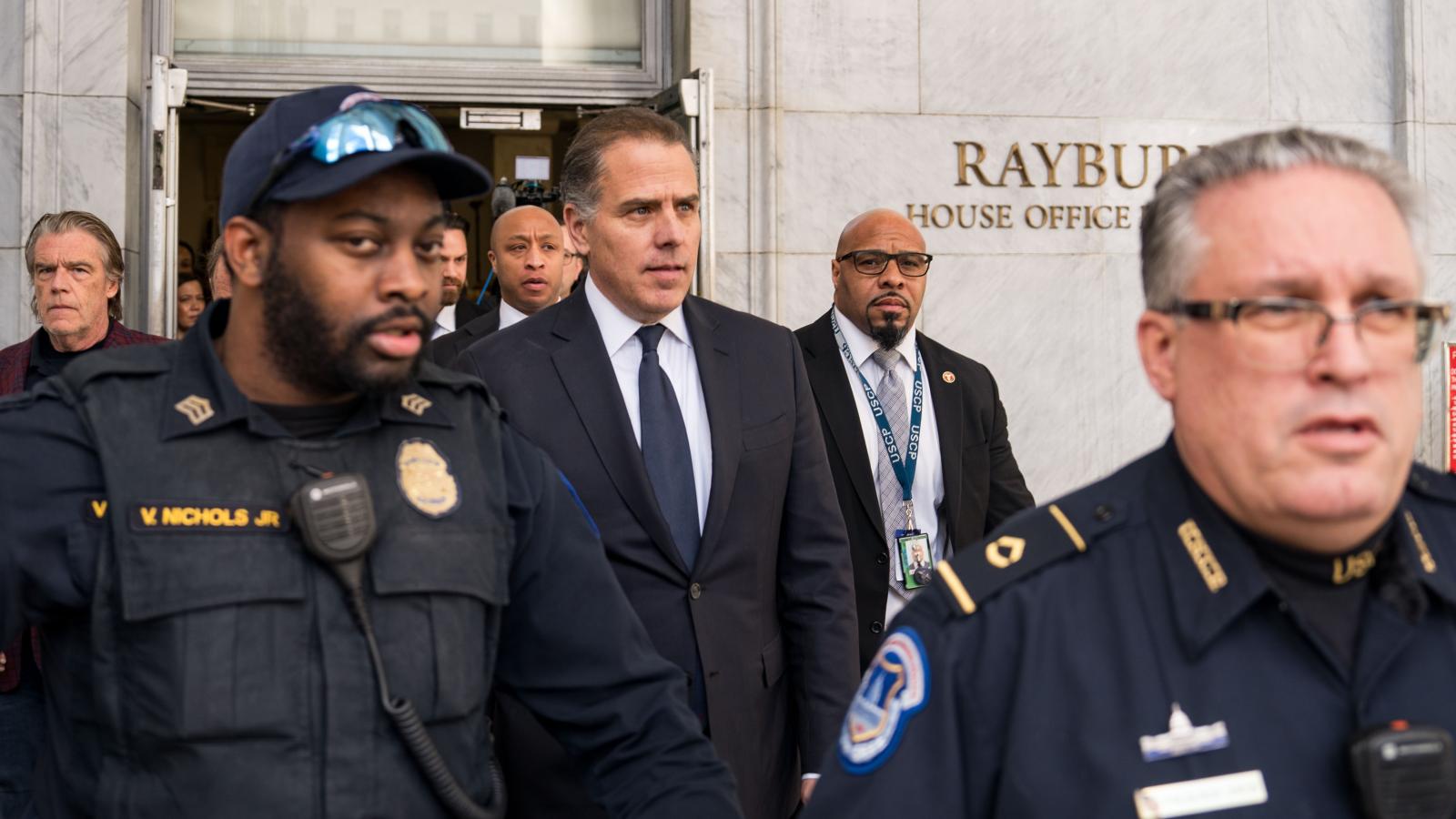 First son Hunter Biden