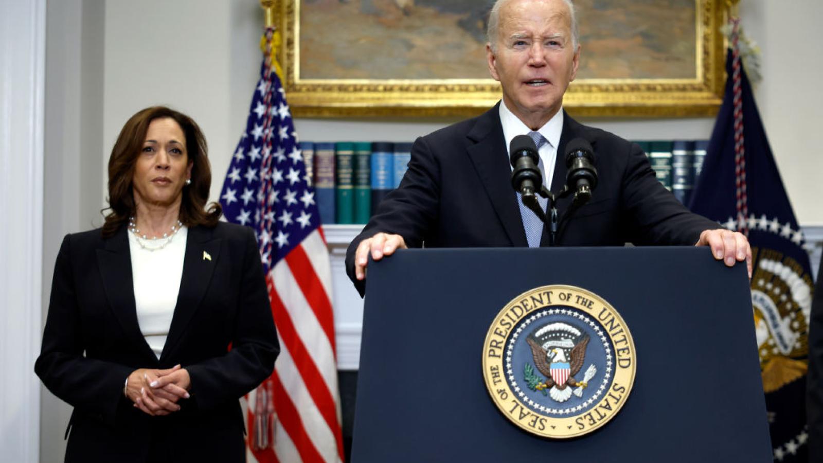 Biden and Harris