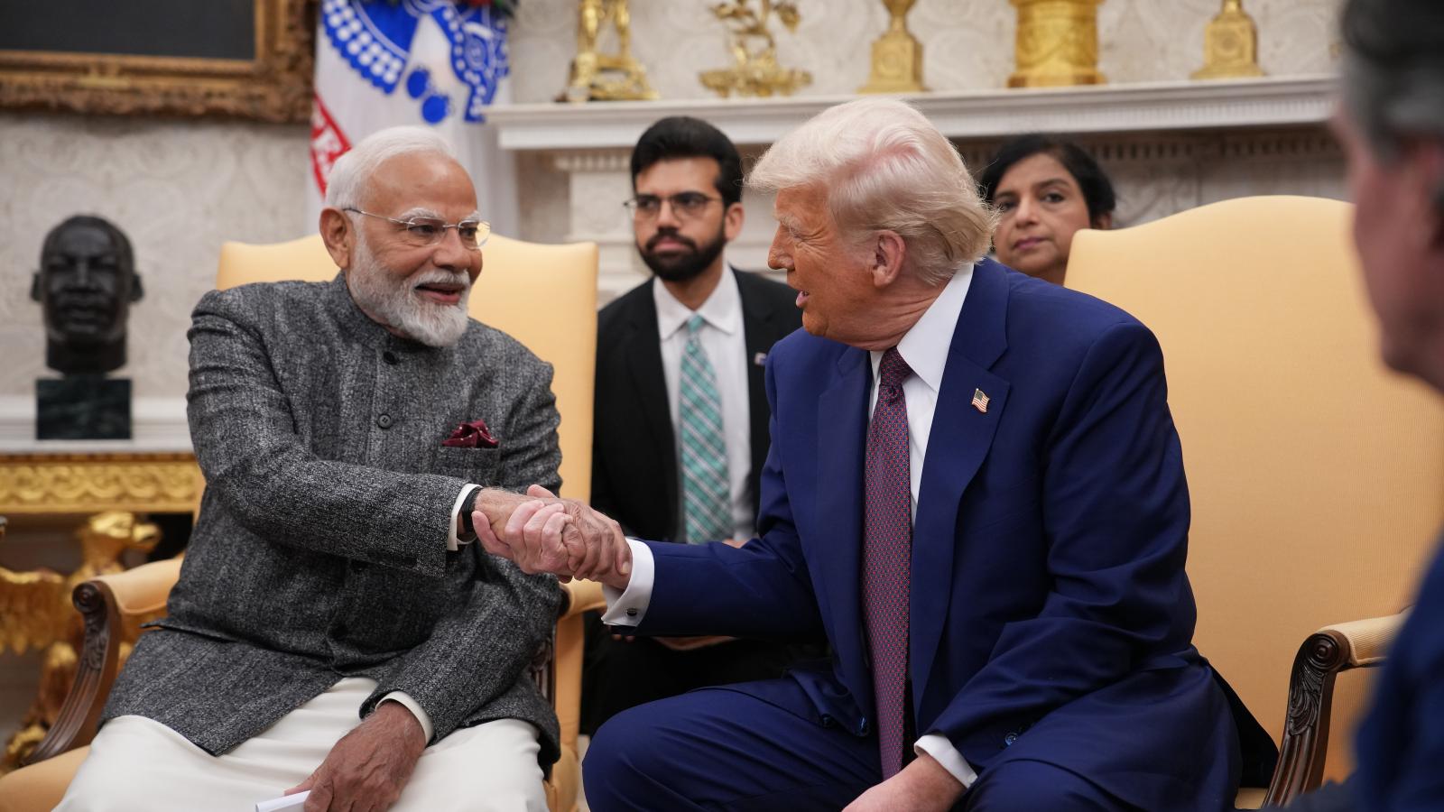Donald Trump and Narendra Modi