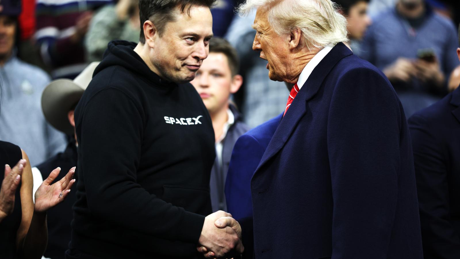 Donald Trump and Elon Musk